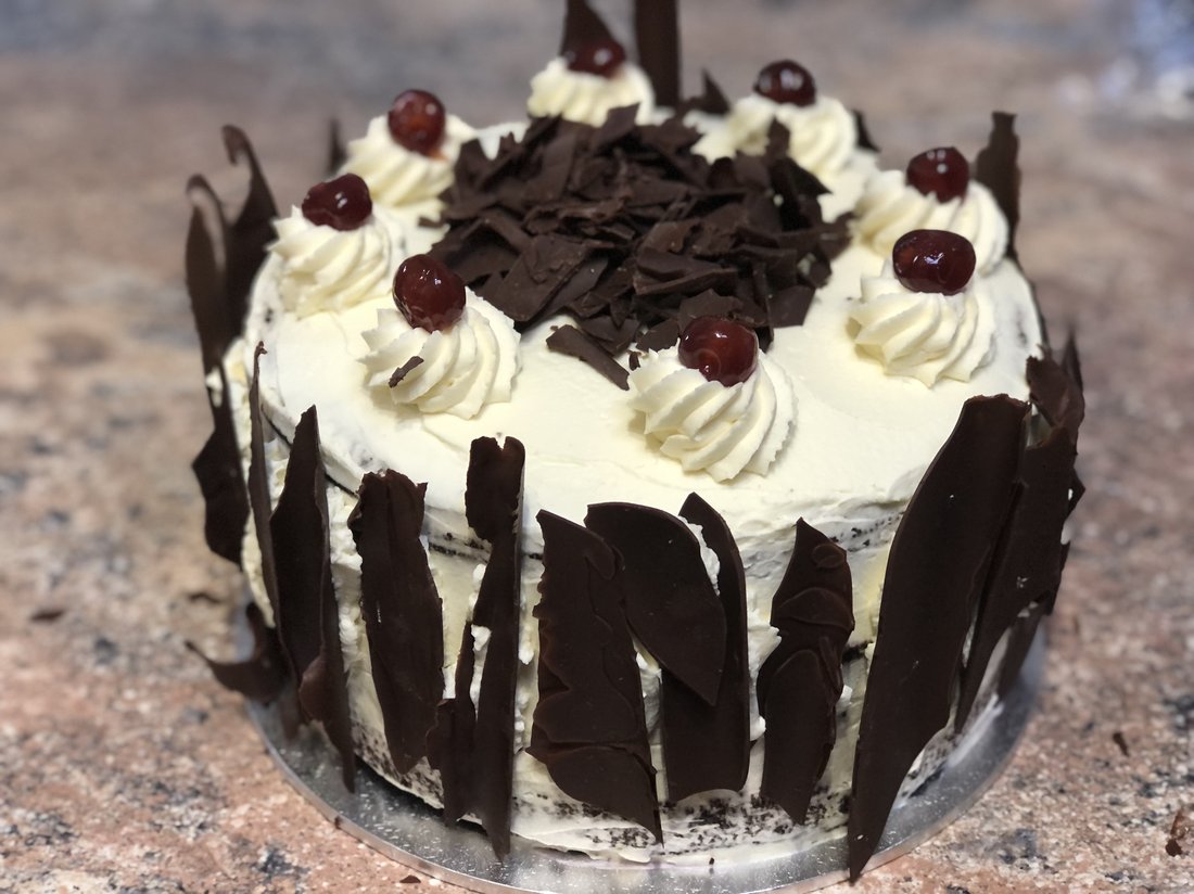 A second Black Forest cake from a recent event.